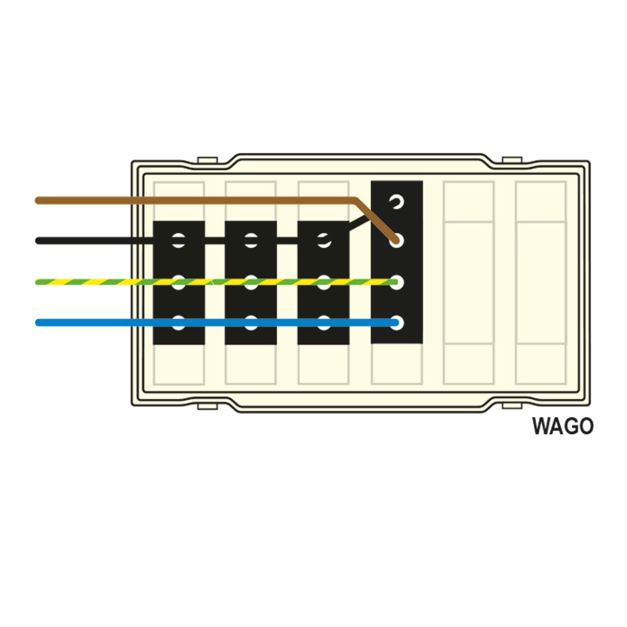 Attema Bkwa deksel, 3x3p+1x4p wago