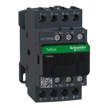 Schneider Electric tesys magneetschakelaar ac 5,5KW 25a ac3 schroefaansluiting 4cont