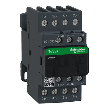 Schneider Electric tesys magneetschakelaar ac 7,5KW 18a ac3 schroefaansluiting 4cont