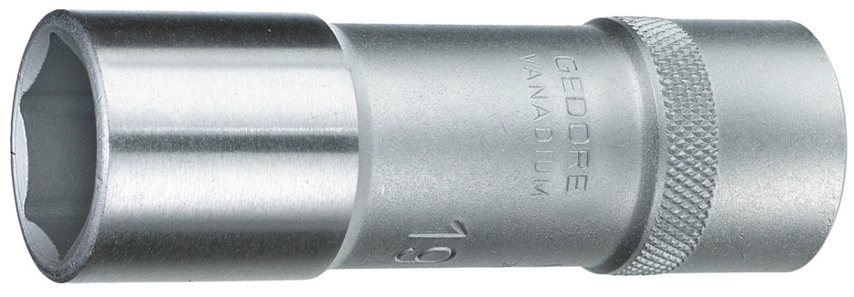 19 L 13 dopsleutel 1/2" lang 6-kant 13 MM
