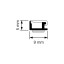 Attema SK 5x9 mini-koker bruin (ral 8014)