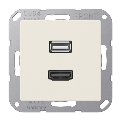 Jung Hdmi / usb verbindingsdoos