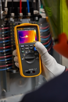 Fluke TRMS-multimeter met warmtebeeldtechniek incl. iflex flexibel