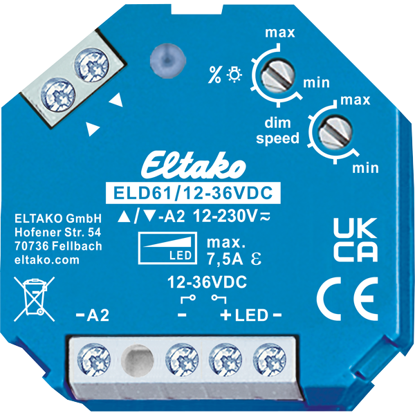 Eltako Led dimmer eld61/12-36VDC