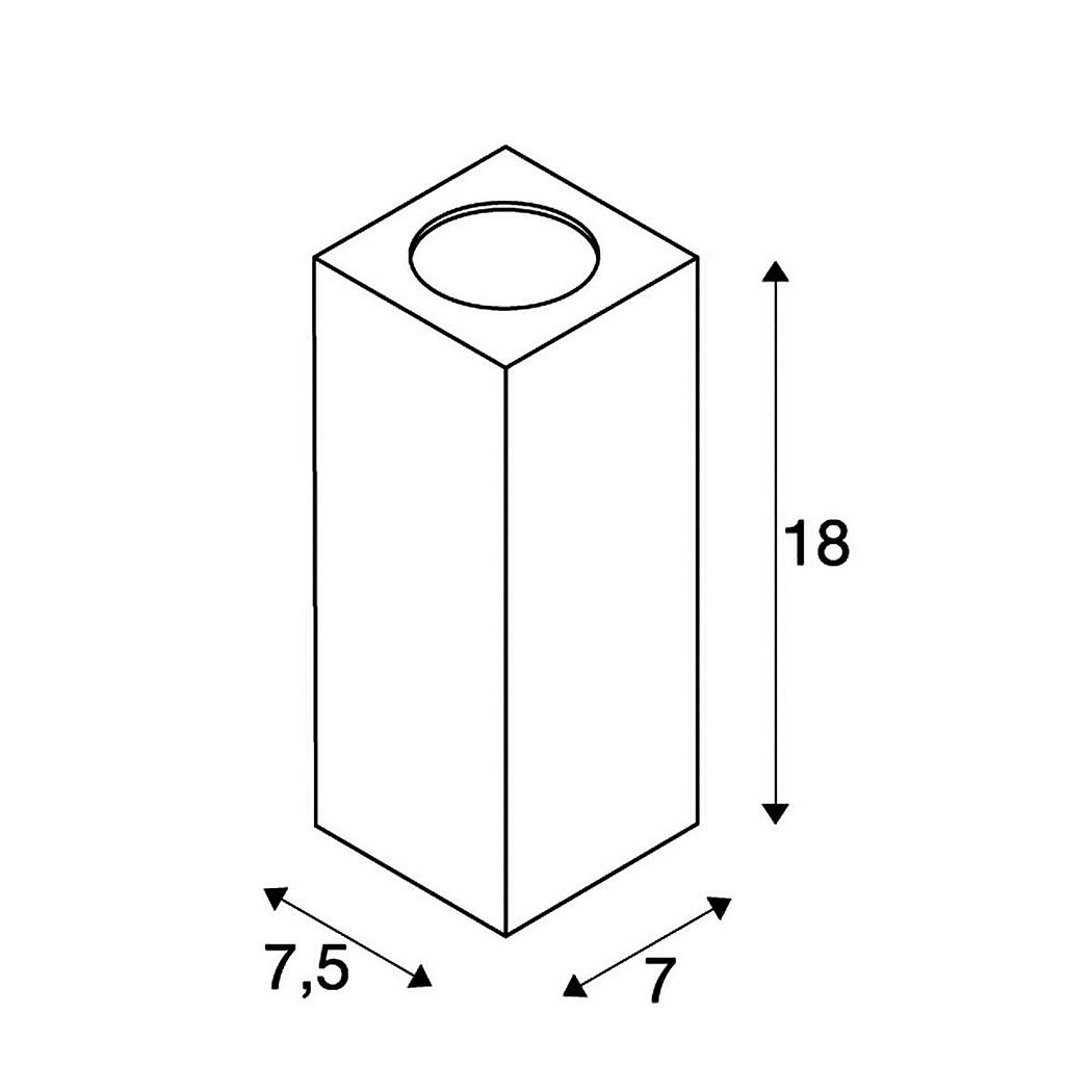 SLV THEO WALL OUT ANTRACIET. outdoor SLV THEO WALL OUT ANTRACIET. outdoor