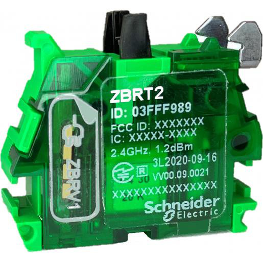 Schneider Electric zender RF drukknop op/neer