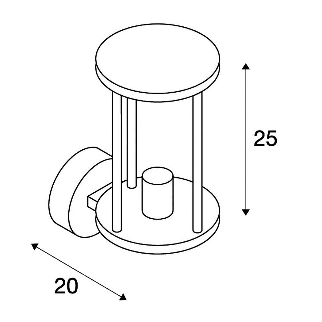 SLV PHOTONIA WANDLAMP ANTRACIET SLV PHOTONIA WANDLAMP ANTRACIET