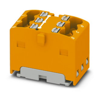 Phoenix Contact ptfix verbindingsrijgklem 0,14-1,5MM² eendr. 0,14-1,5MM² meerdr. oranje