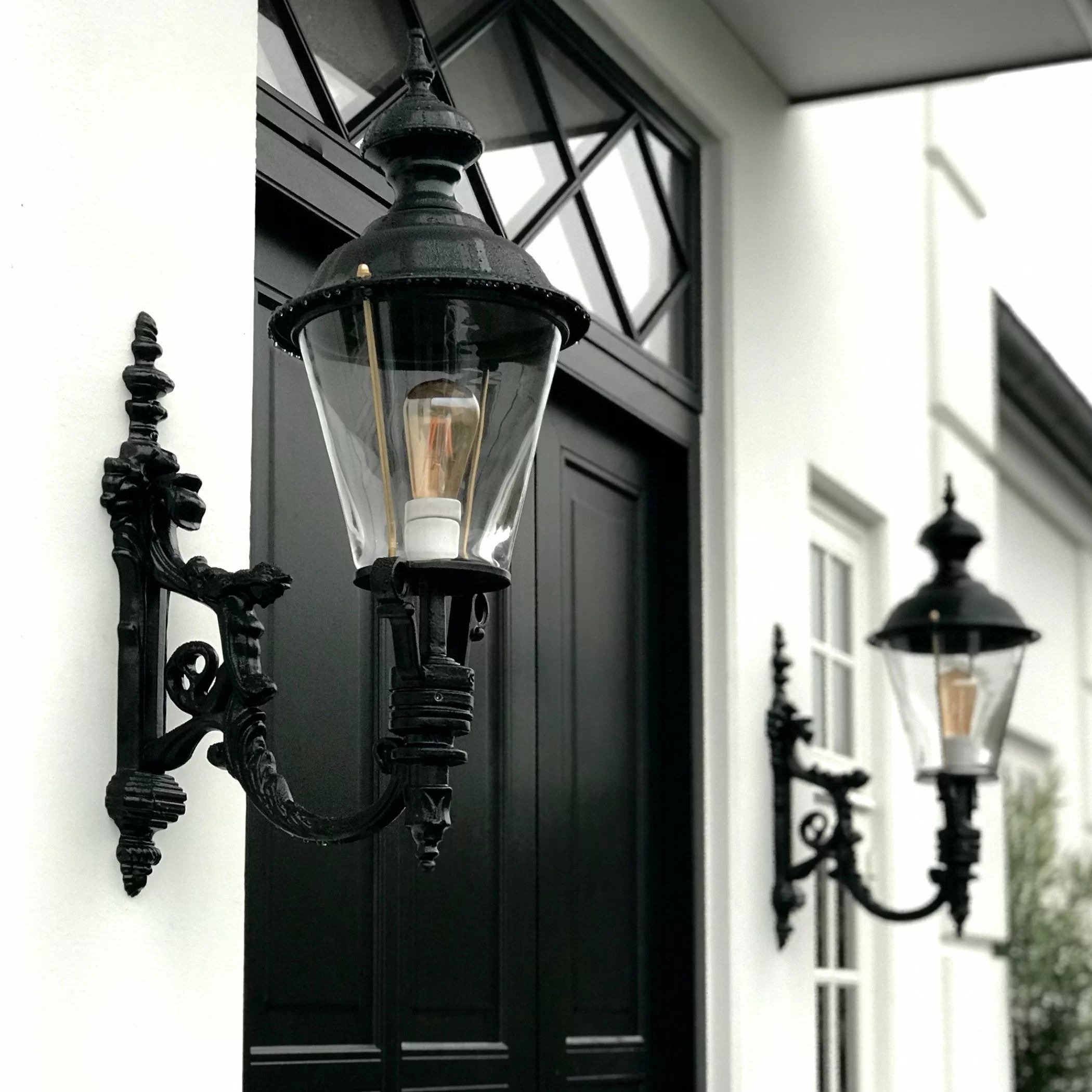 KS Verlichting odense armatuur e27 led 2000-4000K 60W 450MM ip44 zwart KS Verlichting odense armatuur e27 led 2000-4000K 60W 450MM ip44 zwart