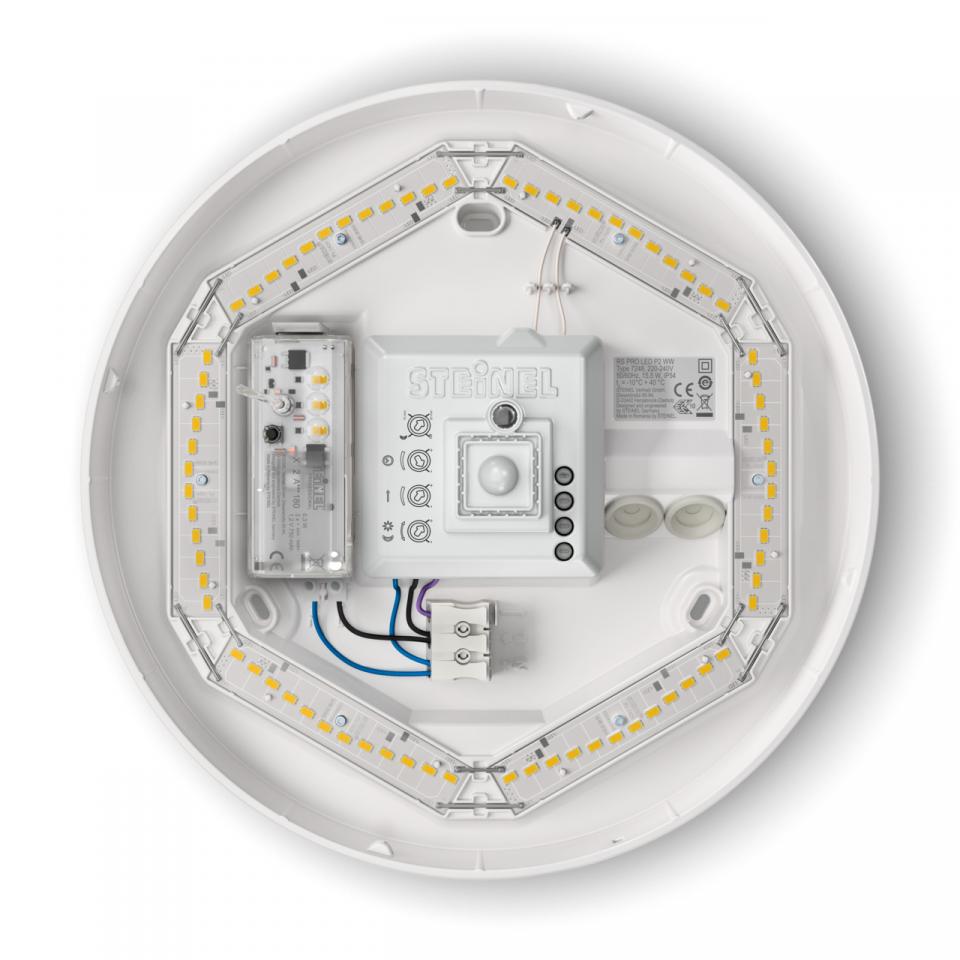 Steinel RS pro led armatuur led 4000K 20W 2190LM ip54 met lichtsensor rsproledp3nwem Steinel RS pro led armatuur led 4000K 20W 2190LM ip54 met lichtsensor rsproledp3nwem