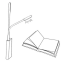 Paulmann TAFELLAMP DAGL 0,5W WIT USB-lamp