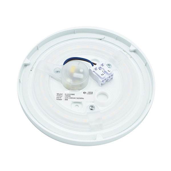 Interlight Led plafonniere armatuur led 3000K 8W 620LM 180MM ip44