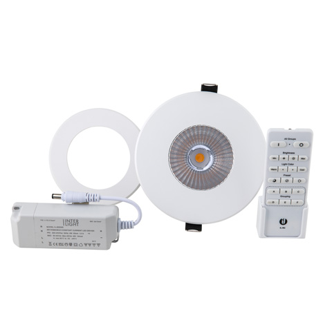 Interlight Led downlights spot led 700LM 2300-4000K 8W ip44