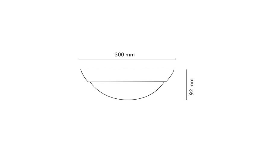 SG Lighting econ armatuur led 3000K 10W 650LM 92MM ip44 SG Lighting econ armatuur led 3000K 10W 650LM 92MM ip44