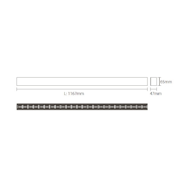 Interlight Led linear spot led 3326LM 4000K 29W ip20