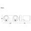 Steinel Duo S spot led 1040LM 3000K 15W ip44 gu10