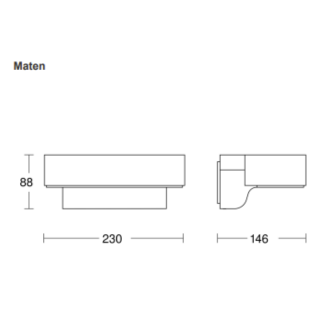 Steinel L 820 S armatuur led 3000K 12,5W 858LM 146MM ip44 met lichtsensor L 820 S ant