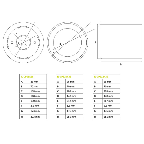 Interlight Creator pro X spot led 4200LM 3000-5700K 40W ip20