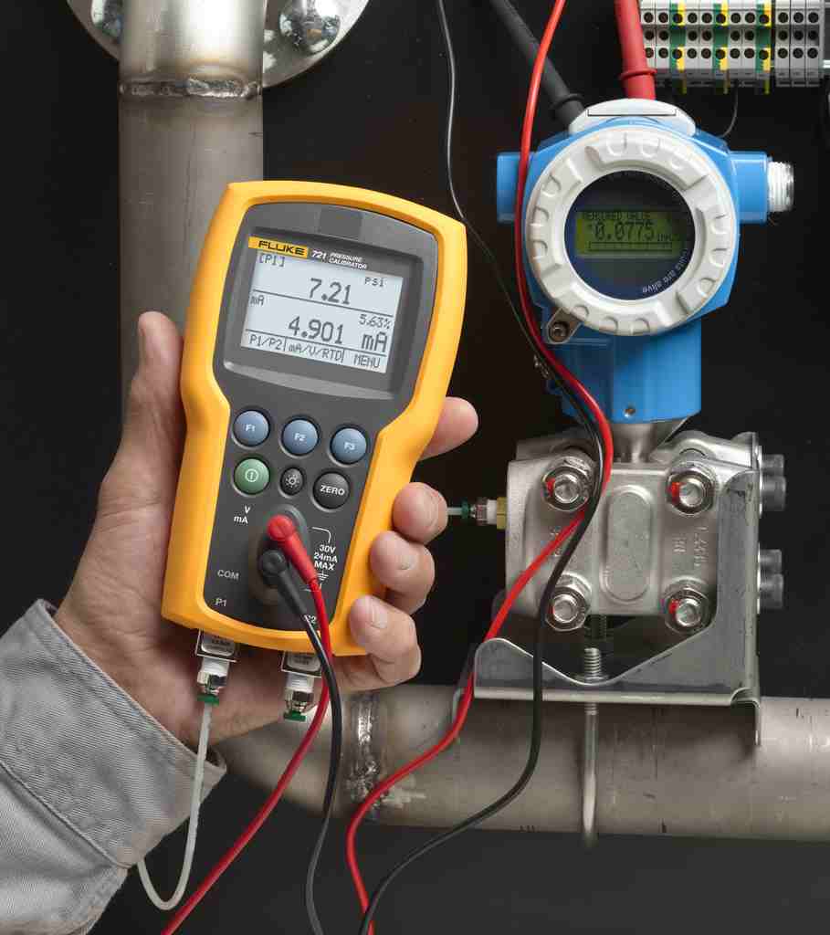 Fluke Drukkalibrator met twee sensoren 1,1 bar 6,9 bar