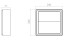 SG Lighting frame square armatuur led 3000K 6W 500LM 240MM ip66