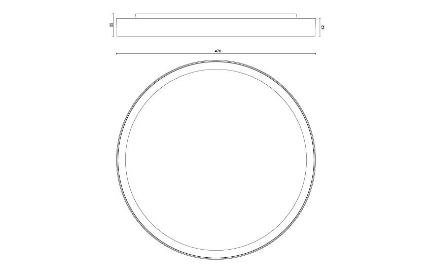 SG Lighting disc armatuur led 2700-6500K 40W ip20