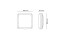 SG Lighting sidewalk armatuur led 3000K 19W 1220LM 300MM ip65