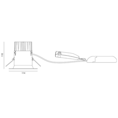 SG Lighting jupiter spot led 3000K 15W ip44