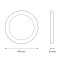 Interlight LED Downlights Led Next multi downlight 18/25W 3.000/4.000/6.000K ip44