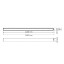 Interlight LED Linear Led Orion linear 85° wit 29W 3.000K up/down dimbaar