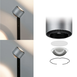 Paulmann Floor Lamps Aldan staande leeslamp dimb led 1x15,5W