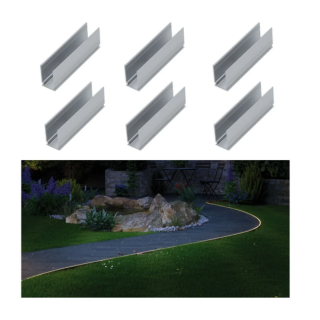 Paulmann Outdoor Plug & Shine Outd plug&shine neon strip clip 5CM 6stu