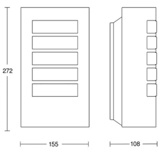Steinel L-serie Sensor buitenlamp L 12 M an Steinel L-serie Sensor buitenlamp L 12 M an