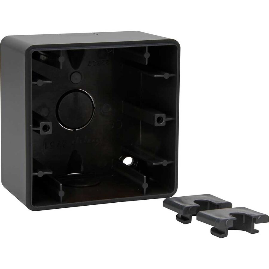 Kopp HK 02 HK02 - opbouwdoos 1-voudig antraciet