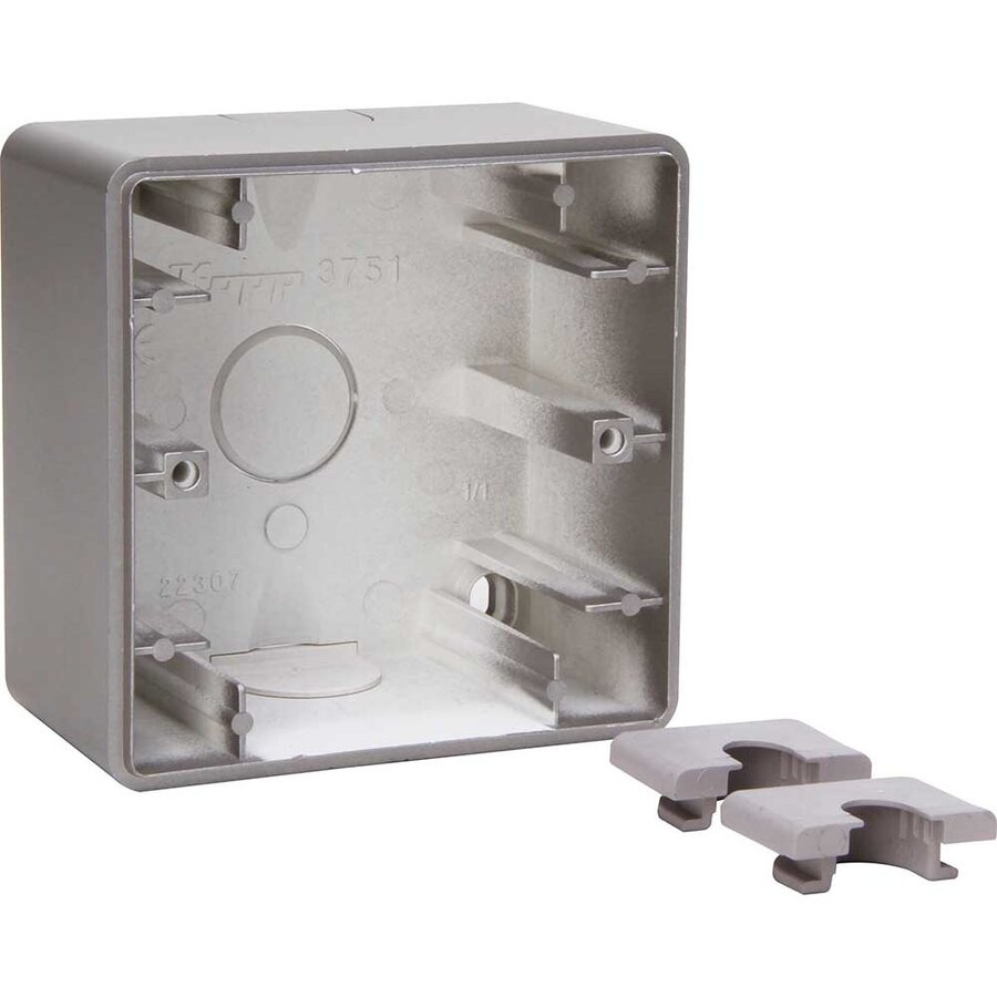 Kopp HK 02 HK02 - opbouwdoos 1-voudig staal