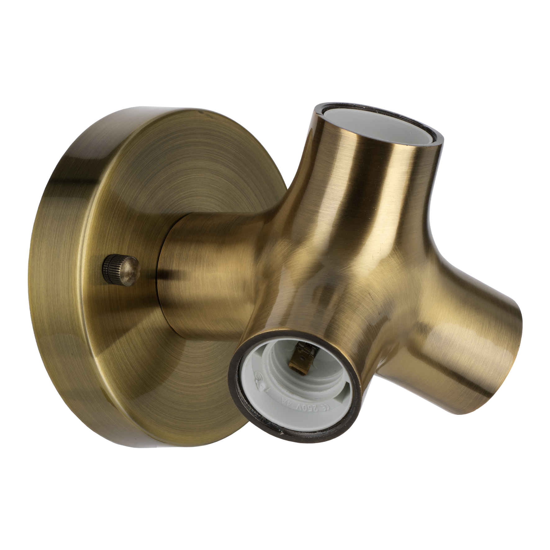 Bailey BaiLum ceiling/wall Plafond / wandlamp metaal trio e27 brons antiek