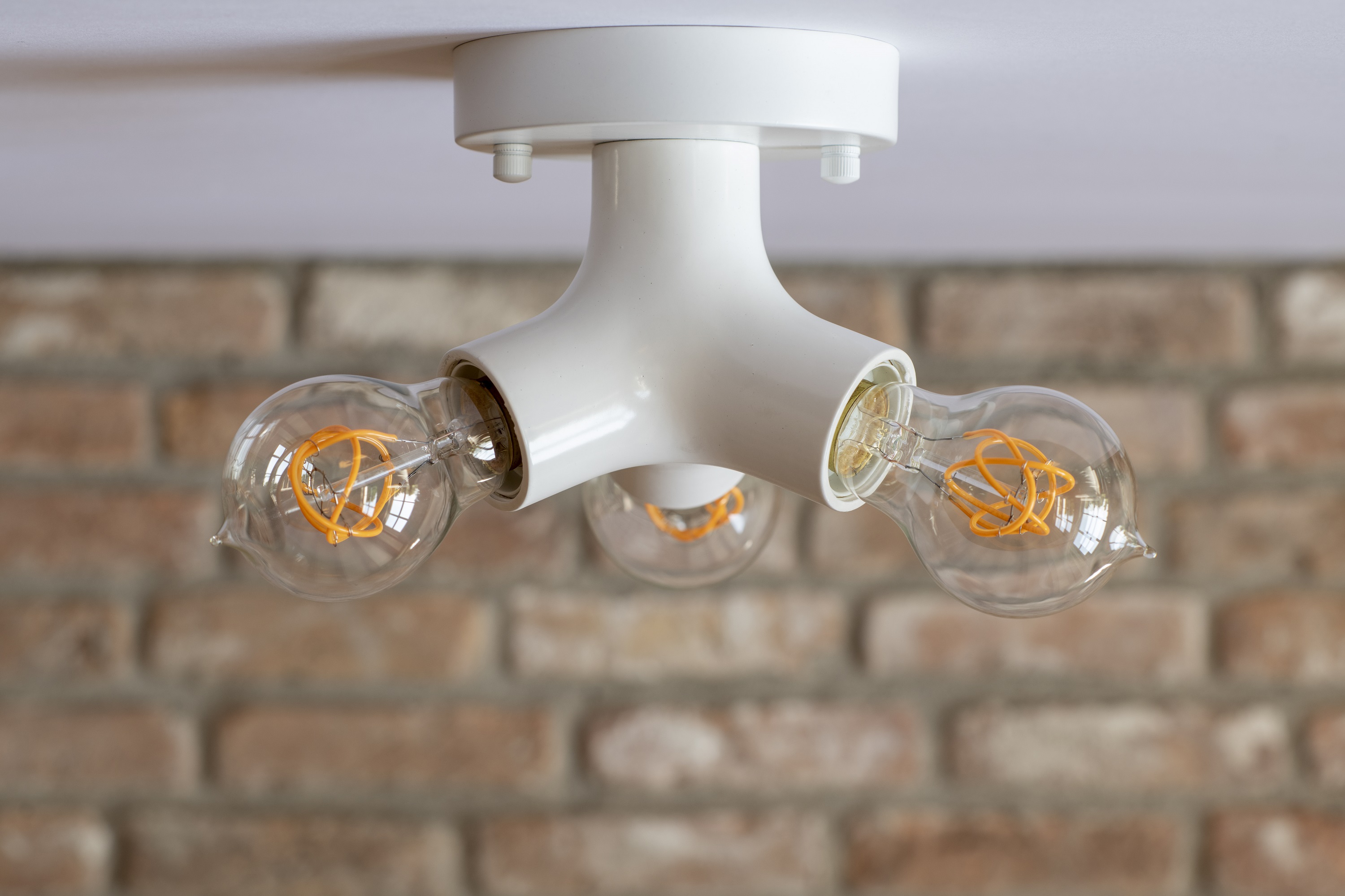 Bailey BaiLum ceiling/wall Plafond / wandlamp metaal trio e27 wit