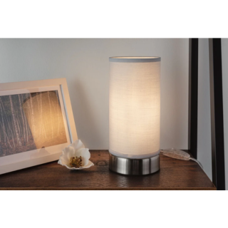 Paulmann Pia tafellamp max.1x25w e14 wit/ijzer geb