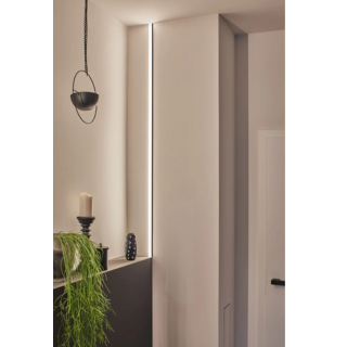 Paulmann LED Strip profiel Square 1m Zwart Paulmann LED Strip profiel Square 1m Zwart