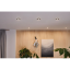 Paulmann LED-inbouwlamp 3-Step-Dim Nova Coin Basisset star IP44 rond 78mm Coin 3x6W 3x470lm 230V dimbaar 2700K Zwart mat