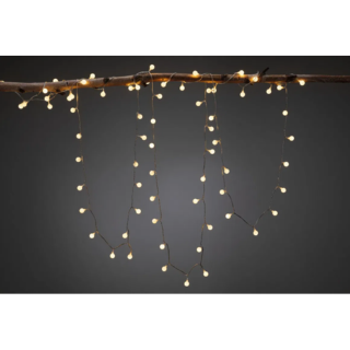 Paulmann Plug & Shine LED-lichtketting Warm wit IP44 3000K Zwart