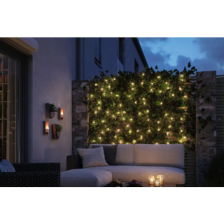 Paulmann Plug & Shine LED-lichtketting Warm wit IP44 3000K Zwart