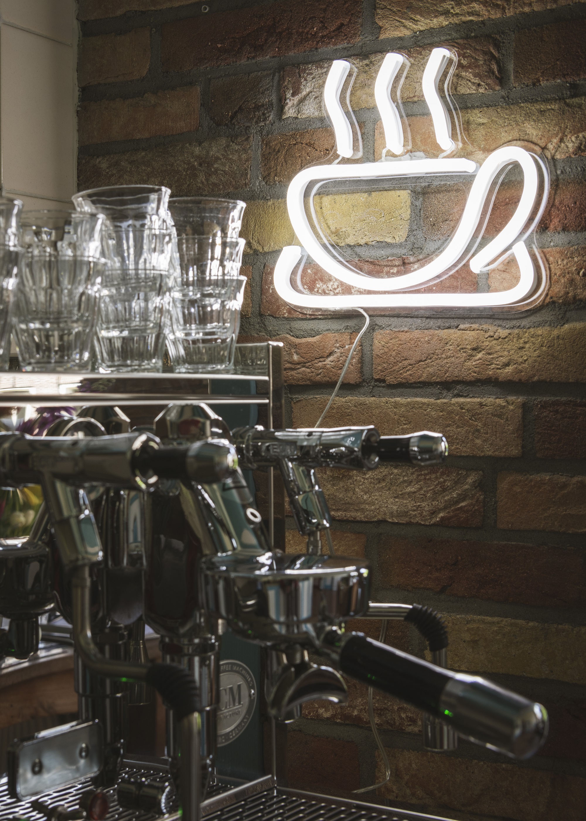 Bailey Shapes by Bailey lights Led Neon sign coffee