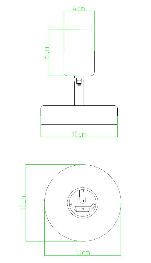 Bailey BaiLum ceiling/wall Plafond / wandlamp metaal L e27 zwart