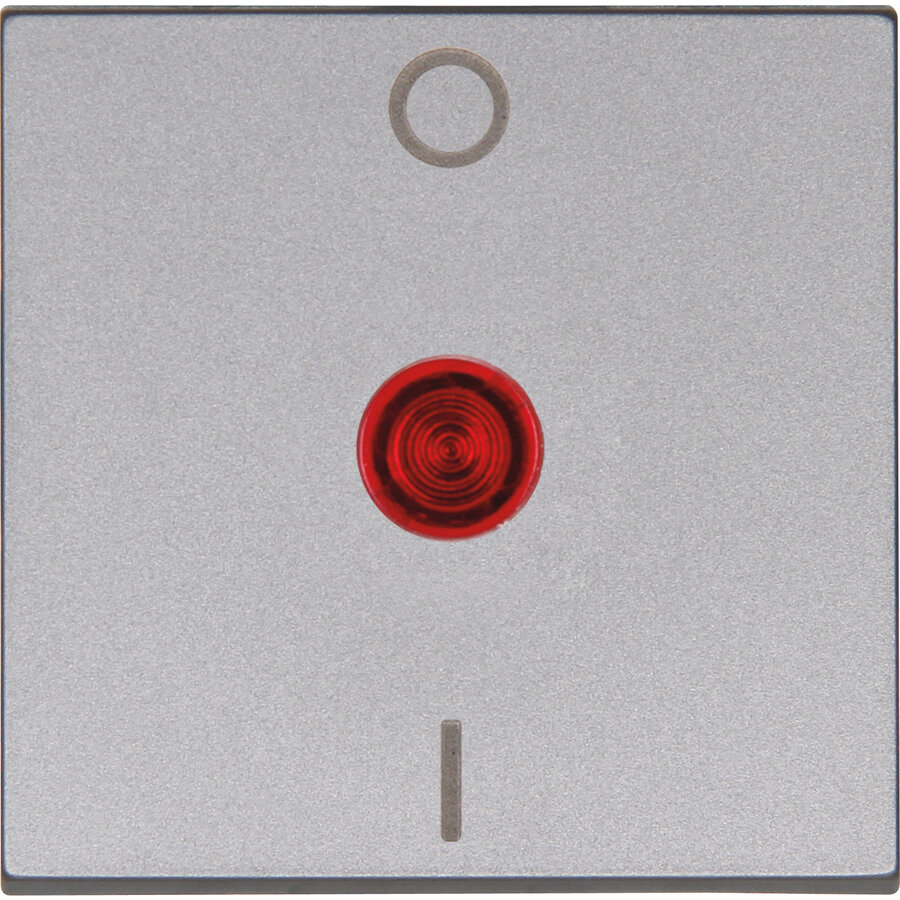 Kopp HK 07 HK07 - wip enkel 2-polig met lens rood, staal