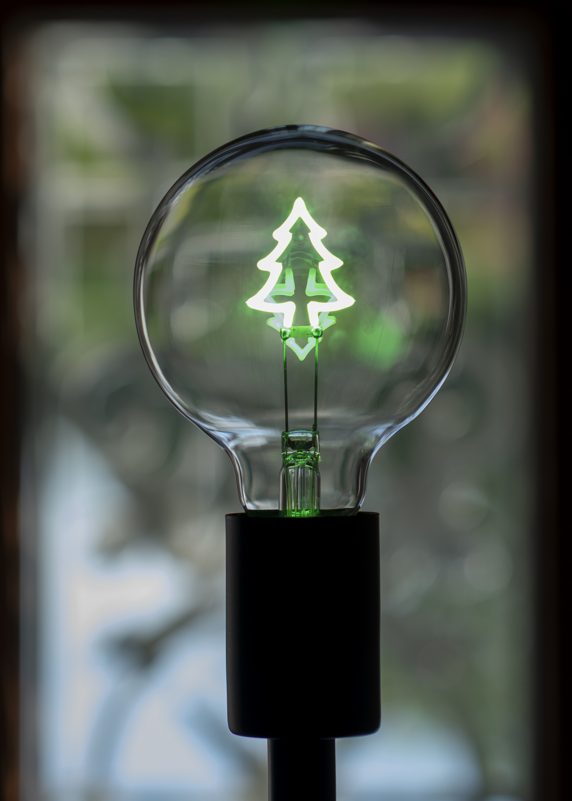 Bailey Effects by Bailey lights Led Silhouette christmas G95 e27 dim 2W 170LM groen helder