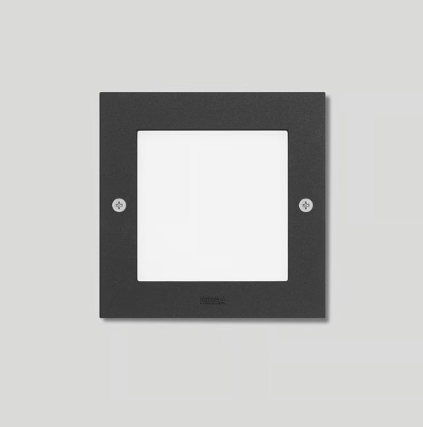 Bega Wandinbouwarmatuur, voor binnen- en buiten, grafiet 3000 K