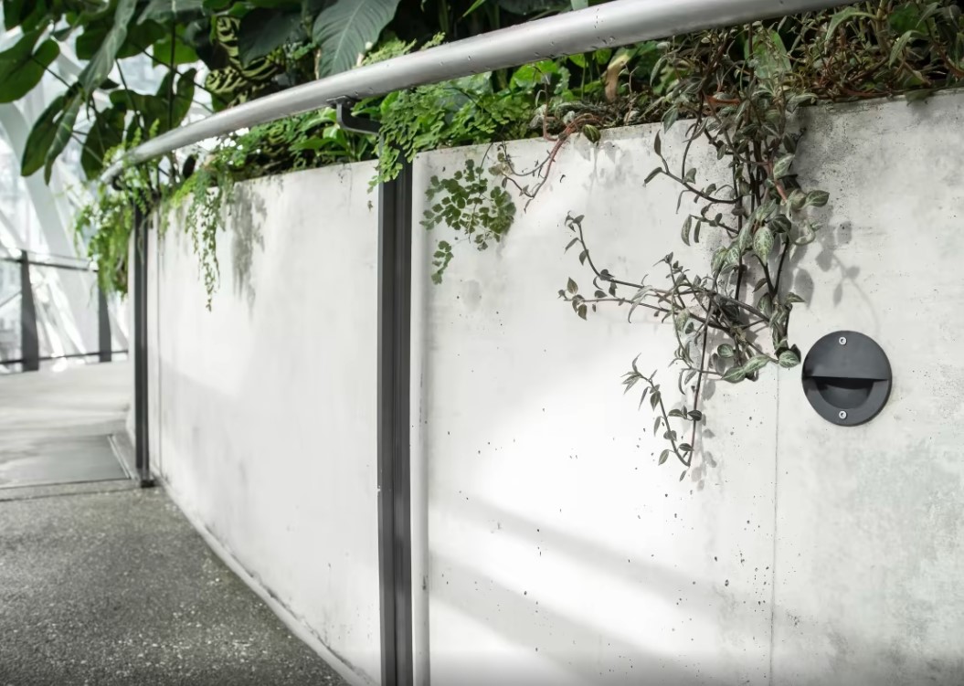 Bega Wandinbouwarmatuur, voor binnen- en buiten, grafiet 3000 K