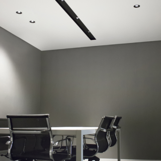 Hofflights Inbouw Plafondverlichting QATAR 8W 3K 24° W/ZW