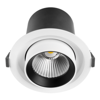 Hofflights Inbouw Plafondverlichting  | 1.1072.0112 andorra 30W 3K 24° wit