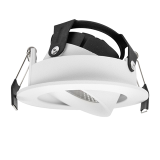 HOFFLIGHTS INBOUW PLAFONDVERLICHTING 1.1055.0112 amsterdam 7W 3K 36° wit